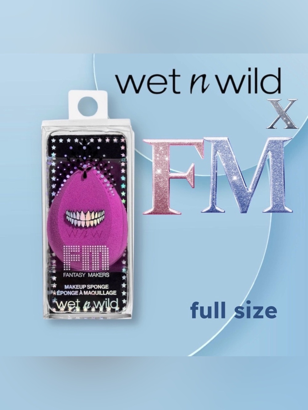 ⚡️🎃🇺🇸🆕📦NIB WET N WILD | FULL | Fantasy Makers Halloween Sponge Purple